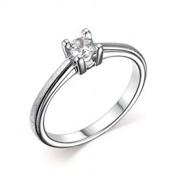 Inel din argint  cu pietre Cubic Zirconia Incolor