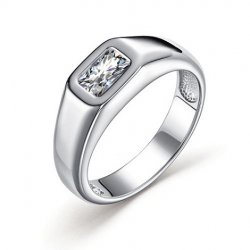 Inel din argint  cu pietre Cubic Zirconia Incolor