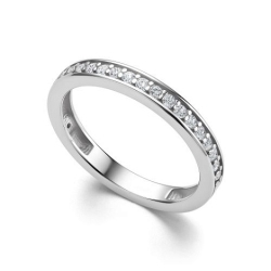 Inel din argint  cu pietre Cubic Zirconia Incolor