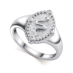 Inel din argint  cu pietre Cubic Zirconia Incolor