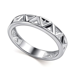 Inel din argint  cu pietre Diamant