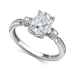 Inel din argint cu Cubic Zirconia Incolor