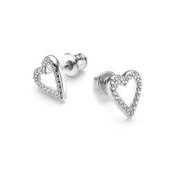 Cercei Pusete din argint cu Cubic Zirconia Incolor
