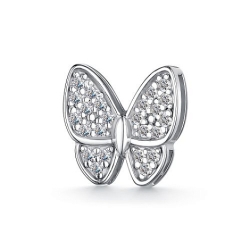 Pandantiv din argint  cu pietre Cubic Zirconia Incolor