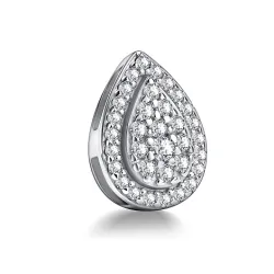Pandantiv din argint cu Cubic Zirconia Incolor