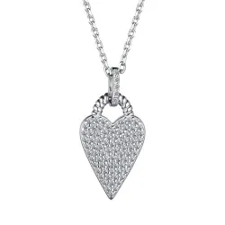 Colier din argint cu Cubic Zirconia Incolor