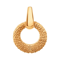 Pandantiv din aur roșu fără pietre