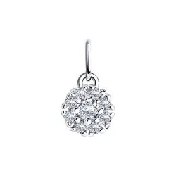 Pandantiv din argint cu Cubic Zirconia Incolor