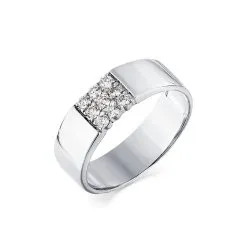 Inel din aur alb cu Diamant