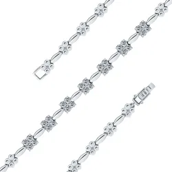 Brățară din aur alb cu Diamant