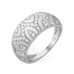 Inel din argint cu Cubic Zirconia Incolor