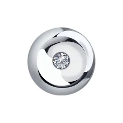 Pandantiv din aur alb cu Diamant