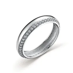 Inel din aur alb cu Diamant