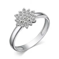 Inel din aur alb cu Diamant