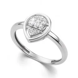 Inel din aur alb cu Diamant