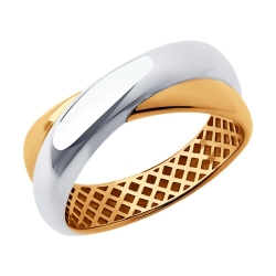 Inel din aur roșu fără pietre