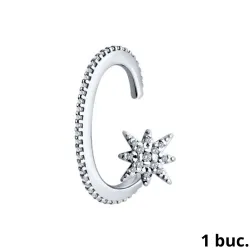 Cercel din argint cu Cubic Zirconia Incolor