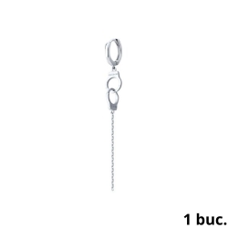 Cercel din argint  fără pietre