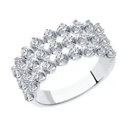 Inel din aur alb cu Diamant