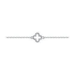 Brățară din argint cu Cubic Zirconia Incolor