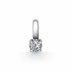 Pandantiv din aur alb cu Diamant