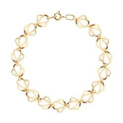 Brățară din aur roșu fără pietre