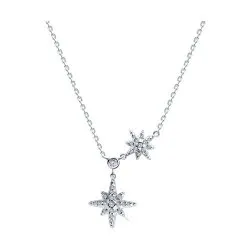 Colier din argint cu Cubic Zirconia Incolor