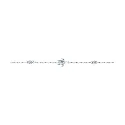 Brățară p/u Picior din argint cu Cubic Zirconia Incolor