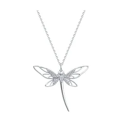 Colier din argint cu Cubic Zirconia Incolor
