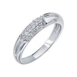 Inel din aur alb cu Diamant