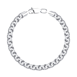 Браслет из серебра без камней