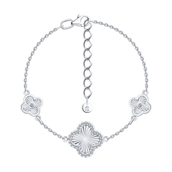 Brățară din argint  cu pietre Cubic Zirconia Incolor