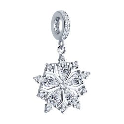 Pandantiv din argint  cu pietre Cubic Zirconia Incolor
