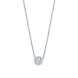 Colier din argint cu Cubic Zirconia Incolor