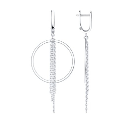 Cercei Suspendați din argint  fără pietre