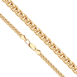 Цепь из красного золота без камней