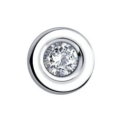 Pandantiv din aur alb cu Diamant