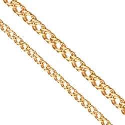 Цепь из красного золота без камней