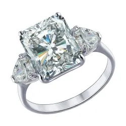 Inel din argint cu Cubic Zirconia Incolor