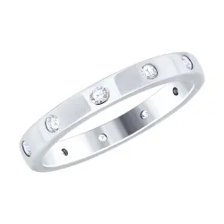 Inel din argint cu Cubic Zirconia Incolor