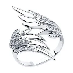 Inel din argint cu Cubic Zirconia Incolor