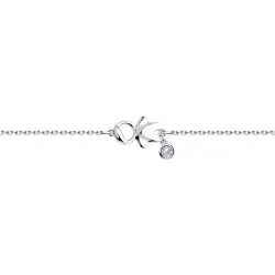 Brățară Mama/Copil din argint cu Cubic Zirconia Incolor
