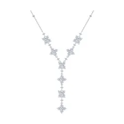 Colier din argint cu Cubic Zirconia Incolor