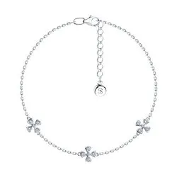 Brățară din argint cu Cubic Zirconia Incolor