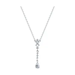 Colier din argint cu Cubic Zirconia Incolor