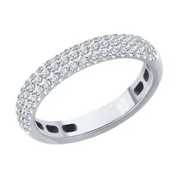 Inel din aur alb cu Diamant
