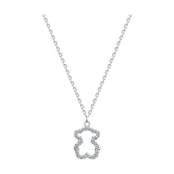 Colier din argint cu Cubic Zirconia Incolor