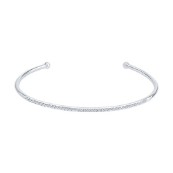Brățară din aur alb cu pietre Diamant