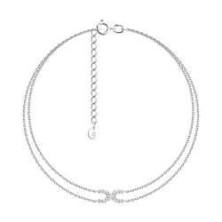 Brățară din aur alb cu pietre Diamant