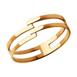 Inel din aur roșu fără pietre
